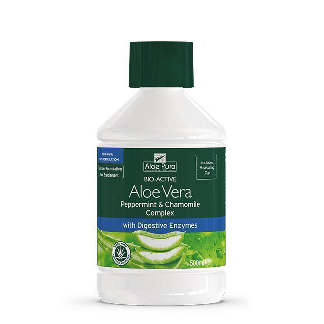 Aloe Pura Aloe Vera Peppermint & Chamomile Juice 500ml